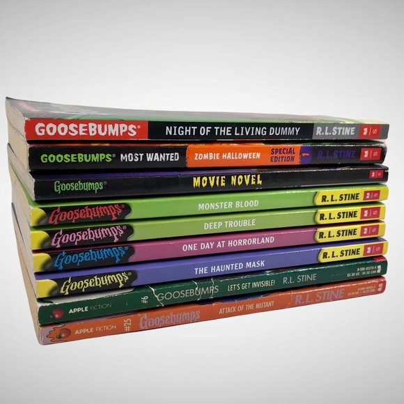 Goosebumps R.L. Stine  - Lot of 9 - Random mix - Picture 3 of 3